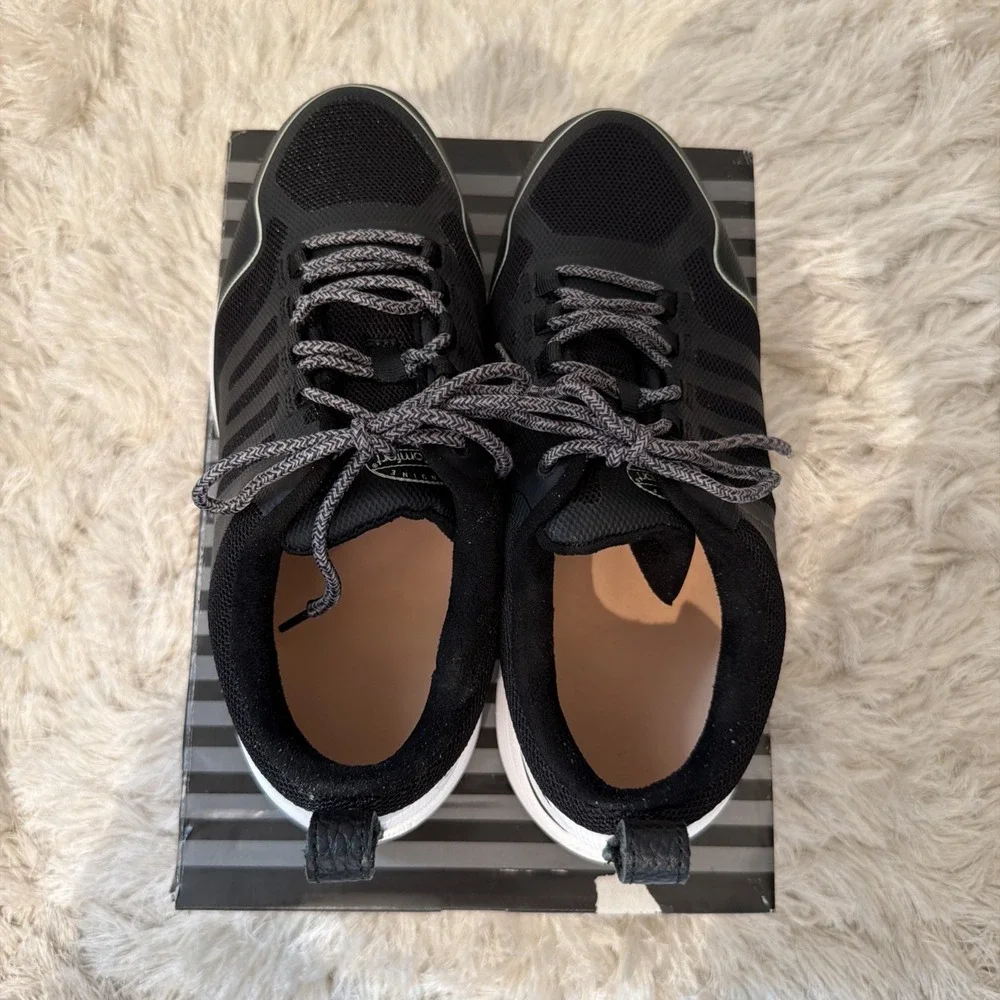 Dr. Comfort Grace Women's Athletic Black Shoes #11310 Size 10.5 XW Comfort Arch